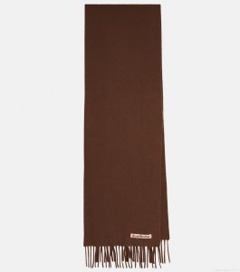 Acne StudiosFringed wool scarf