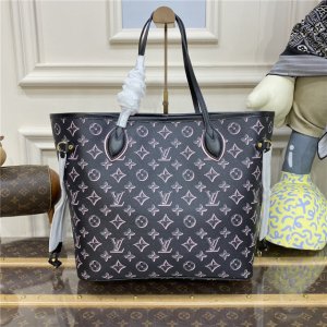 Louis Vuitton Neverfull MM Autres Toiles Black