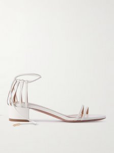 Straight to Heaven leather sandals