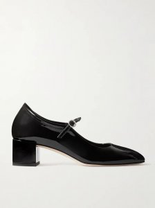 Aline patent-leather Mary Jane pumps