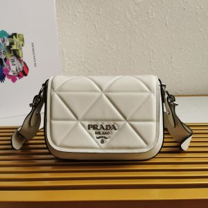 PRADA crossbody bag white