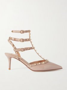 Valentino Garavani Rockstud 65 patent-leather pumps