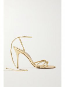 Leva 105 metallic leather sandals