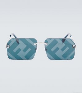 FendiFendi Sky rectangular sunglasses