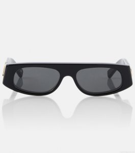 GucciLogo rectangular sunglasses