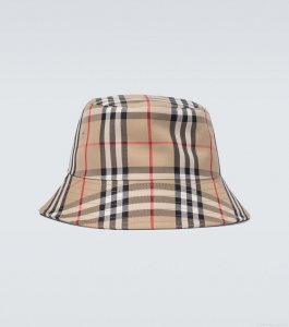 BurberryVintage check bucket hat