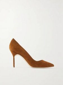 BB 90 suede pumps