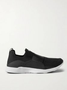 TechLoom Bliss mesh and stretch slip-on sneakers