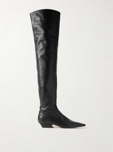 Marfa leather over-the-knee boots