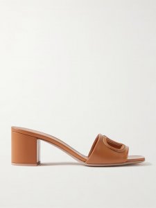 VLOGO 60 cutout leather mules