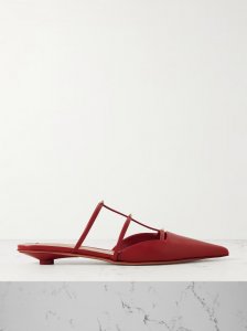 Rockstud 20 embellished leather mules