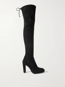 Highland suede over-the-knee boots