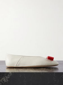 Vanna leather ballet flats