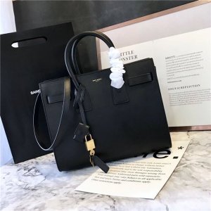 Yves Saint Laurent Classic Small SAC DE JOUR Black Leather