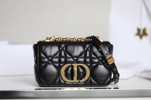 CHRISTIAN DIOR DENIM CANNAGE SMALL CARO BAG