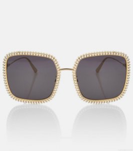 Dior EyewearMissDior S2U embellished square sunglasses