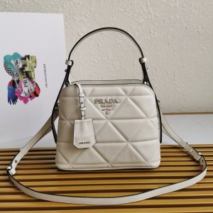 PRADA HANDBAG MATINEE white