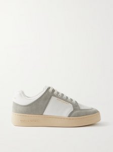 SL/61 leather and suede sneakers