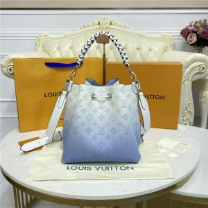 Louis Vuitton Muria Bucket Bag Gradient Blue