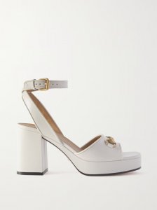 Lady horsebit-detailed leather sandals