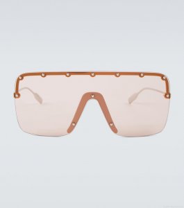 GucciMask-frame sunglasses