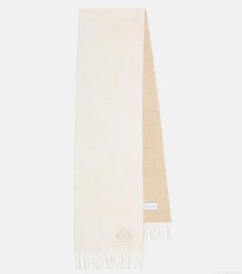 LoeweWool and cashmere scarf