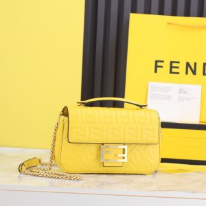 FENDI HANDBAG yellow