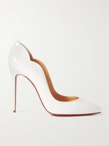 Hot Chick 100 patent-leather pumps