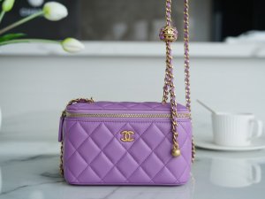 CHANEL HANDBAG purple