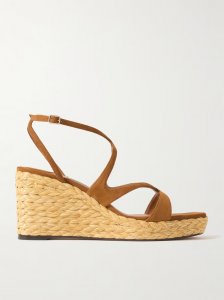 Ayla 85 suede platform espadrilles