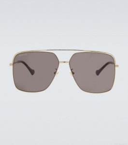 GucciAviator metal sunglasses