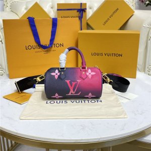 Louis Vuitton Papillon BB Midnight Fuchsia