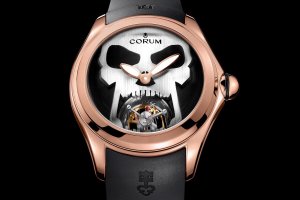 CORUM Bubble series floating tourbillon watch