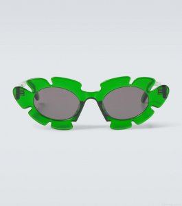 LoewePaula's Ibiza Flower oval sunglasses