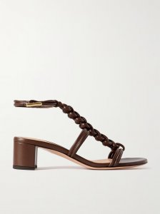 45 woven leather sandals