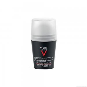 Desodorante Roll On Antitranspirante Vichy Homme Extreme Control Unissex 50 ml