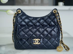 CHANEL HANDBAG Deep blue