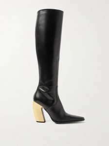 Tex leather knee boots