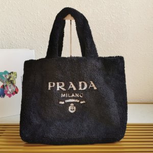 PRADA handbag tote black