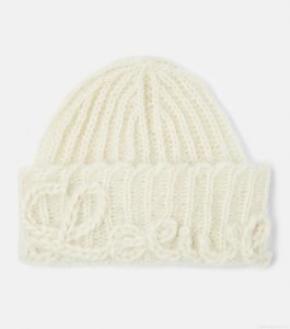 LoeweLogo mohair-blend beanie