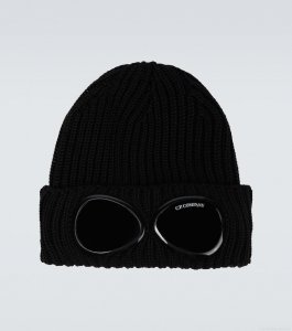 C.P. CompanyGoggle wool beanie