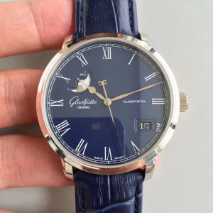 Glashütte Original Senator Excellence Eccentric Moonphase Collection Wristwatch