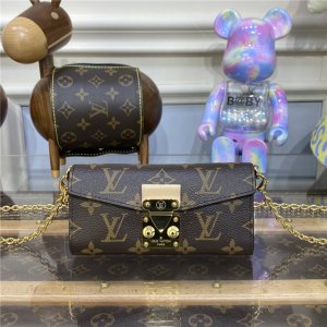 Louis Vuitton Monogram Bitsy Pouch M00991