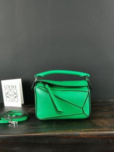 LOEWE HANDBAG dark grass green