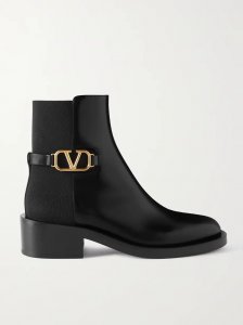 VLOGO embellished leather Chelsea boots