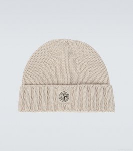 Stone IslandCompass wool beanie