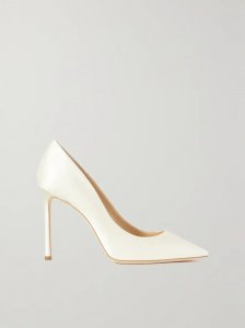 Romy 100 satin pumps