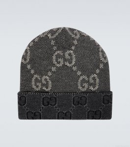 GucciGG jacquard wool beanie