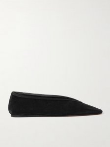 Luna suede ballet flats