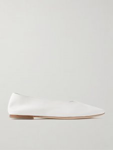 Alba leather ballet flats